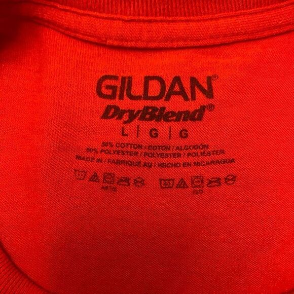 Handcrafted Georgia Vs. All Y’all Glitter Vinyl Short Sleeve T-Shirt Size Large - Picture 8 of 11